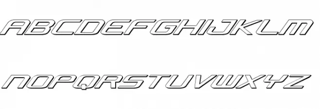 Concielian Classic 3D Schriftart Groß