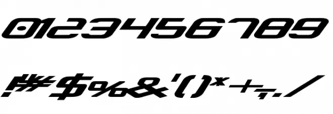 Concielian Classic Bold Font OTHER CHARS