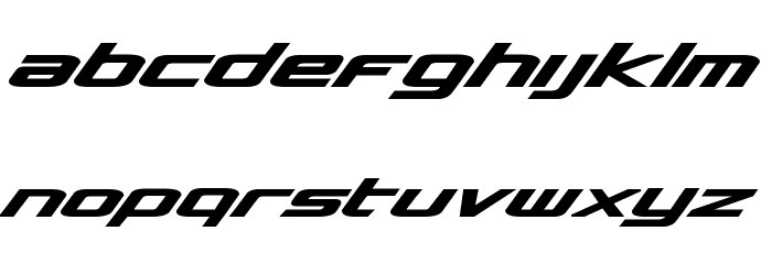 Concielian Classic Bold Font LOWERCASE