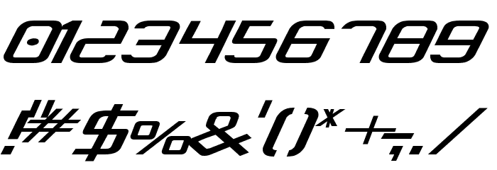 Concielian Classic Condensed Font OTHER CHARS