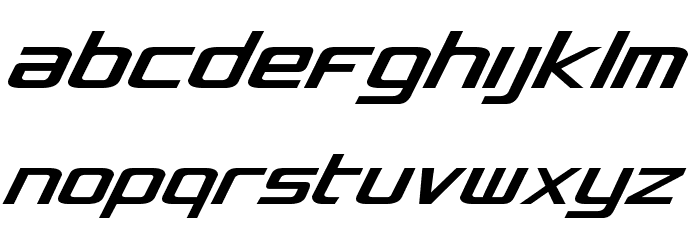 Concielian Classic Condensed Font LOWERCASE