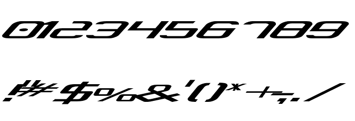 Concielian Classic Expanded Font OTHER CHARS