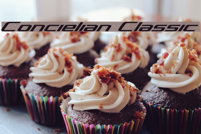 Concielian Classic Font examples