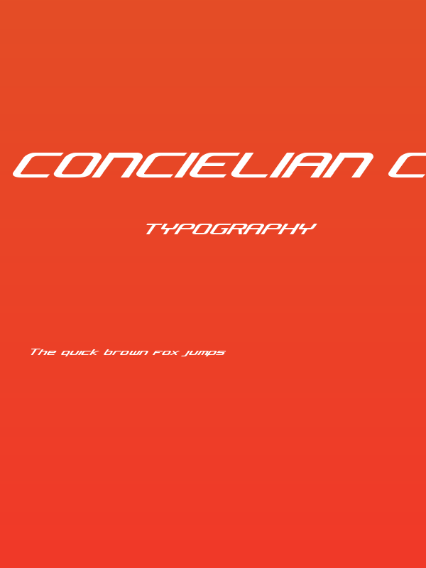 Concielian Classic Poster