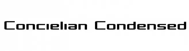 Concielian Condensed 