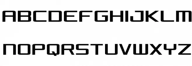 Concielian Condensed Schriftart Groß