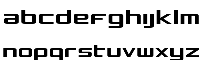 Concielian Condensed フォント 小文字