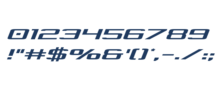 Concielian Expanded Semi-Italic Other Characters