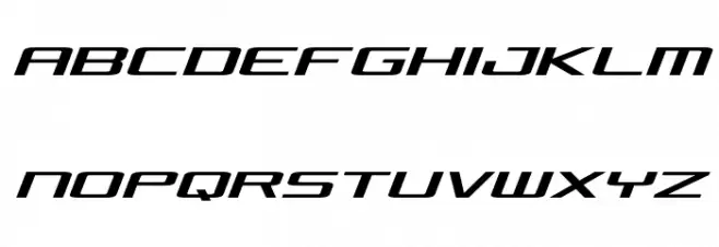 Concielian Expanded Semi-Italic Fuentes MAYÚSCULAS