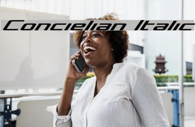 Concielian Italic Example 1