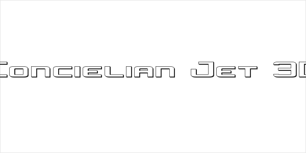 Concielian Jet 3D Logo