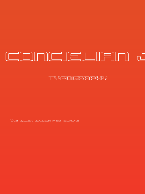 Concielian Jet 3D Poster
