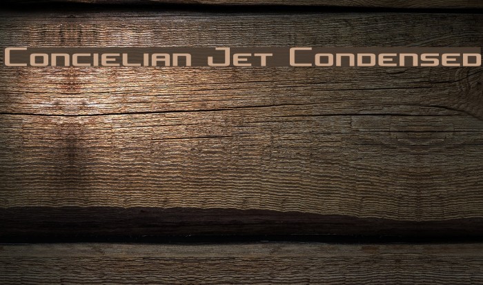 Concielian Jet Condensed Fuentes examples