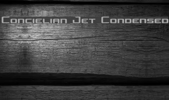 Concielian Jet Condensed Fuentes examples
