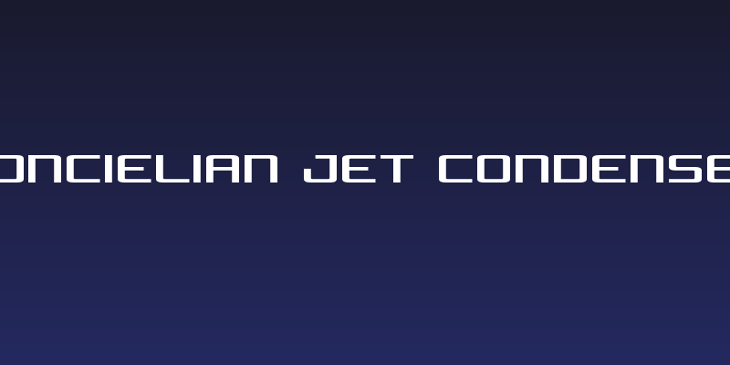 Concielian Jet Condensed Social Header