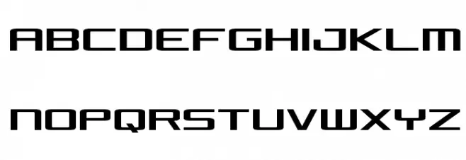 Concielian Jet Шрифта ВЕРХНИЙ