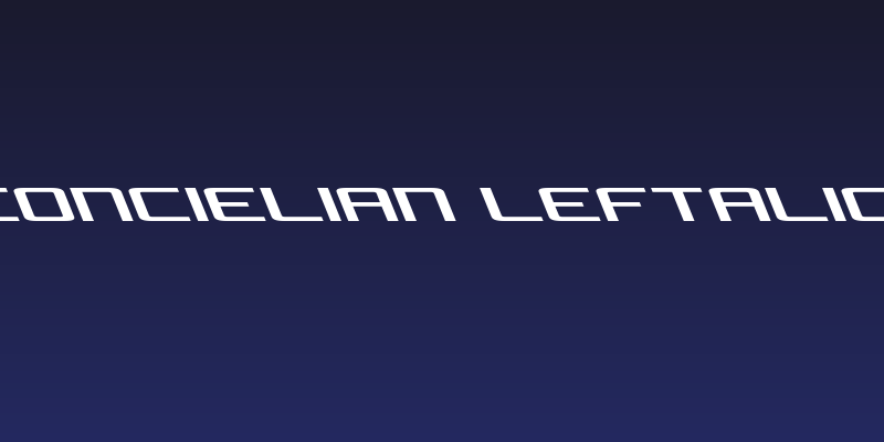 Concielian Leftalic Social Header