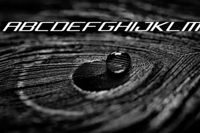 Concielian Light Italic Font examples