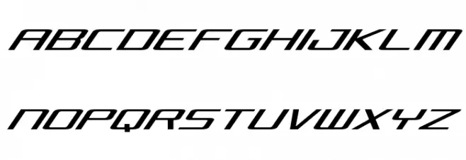 Concielian Light Italic Fonte MAIÚSCULAS