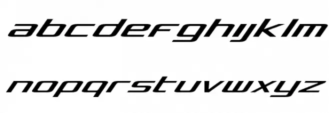 Concielian Light Italic Шрифта строчной