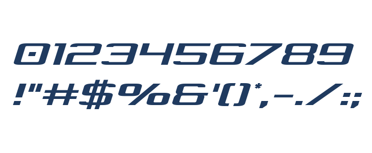 Concielian Semi-Italic Other Characters