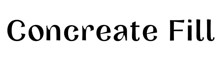 Concreate Fill  Fuentes Gratis Descargar