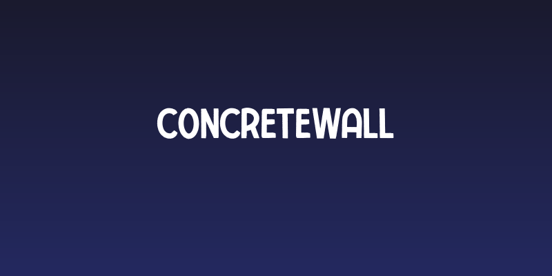 ConcreteWall Social Header