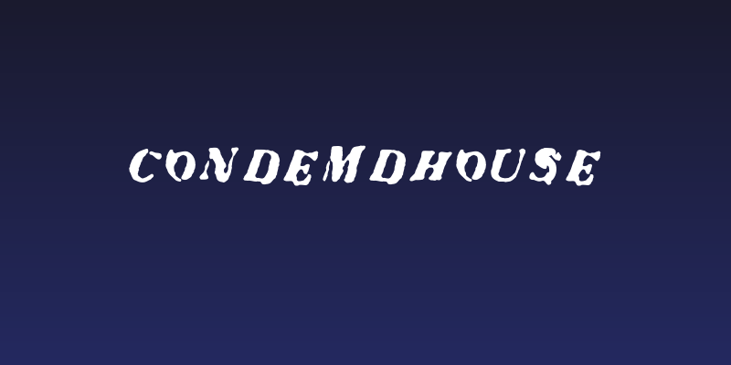 Condemdhouse Social Header