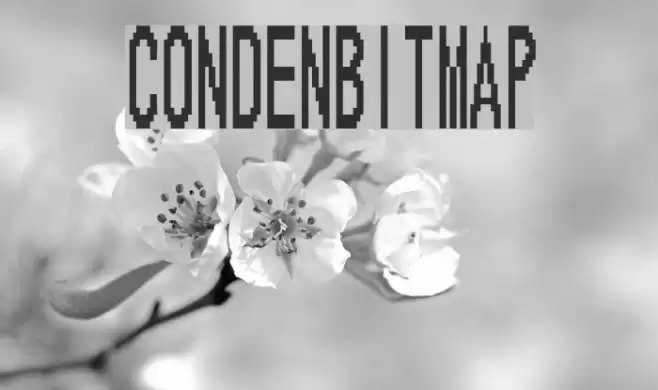 CondenBitmap फ़ॉन्ट examples