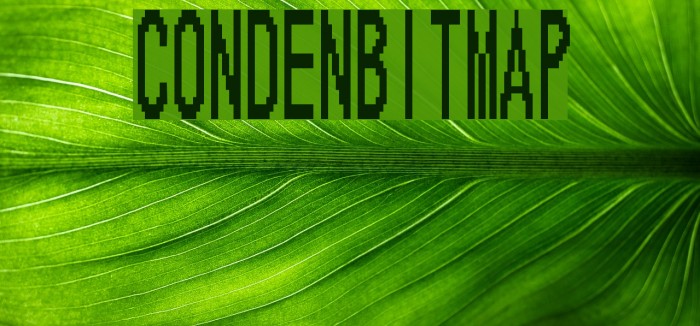 CondenBitmap Font examples