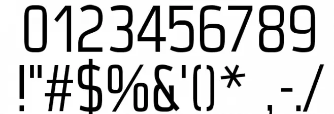 CondensansPaneurope Polices AUTRES CHARS