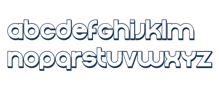 Condition 3D Regular Lowercase