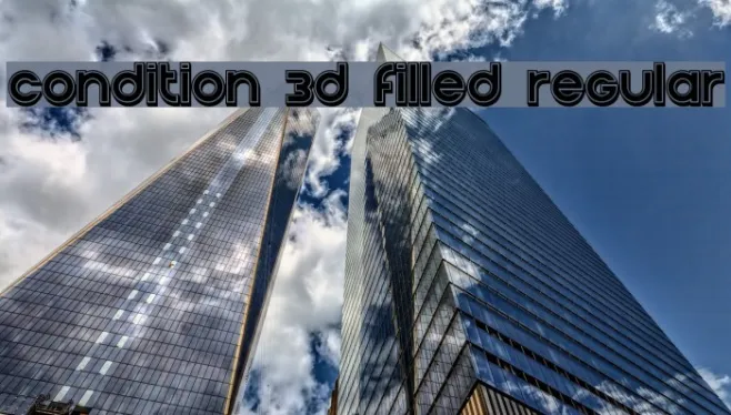 Condition 3d Filled Regular Example 3
