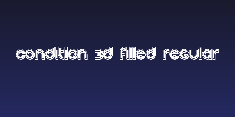 Condition 3d Filled Regular Social Header