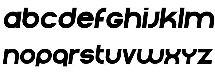 Condition Italic Font LOWERCASE