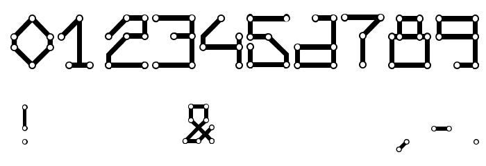ConductingPaths Font OTHER CHARS