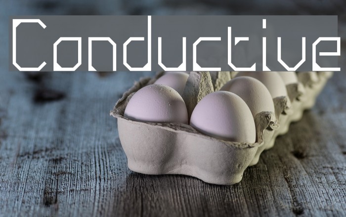 Conductive Font examples