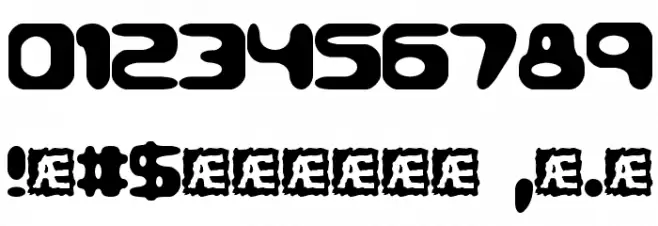 Conduit BRK Font OTHER CHARS