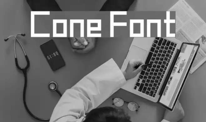 Cone Font examples