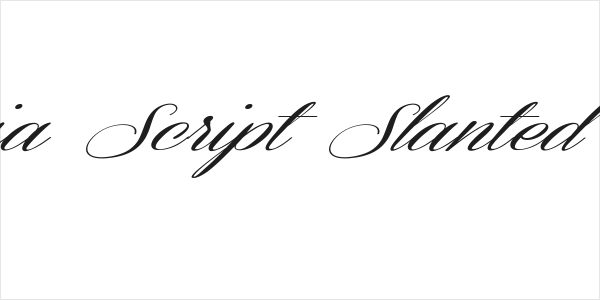 Coneria Script Slanted Demo Logo