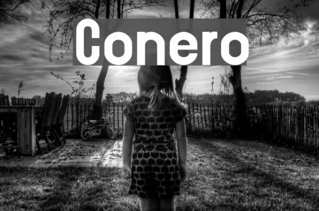 Conero Font examples