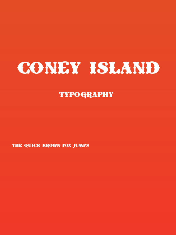 Coney Island Poster