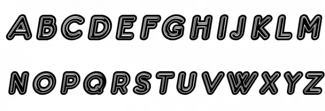 Confarreatio Italic 字体 大写