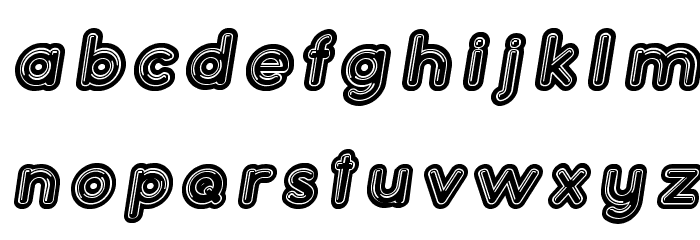 Confarreatio Italic Font LOWERCASE