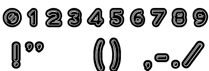 Confarreatio Regular Font OTHER CHARS