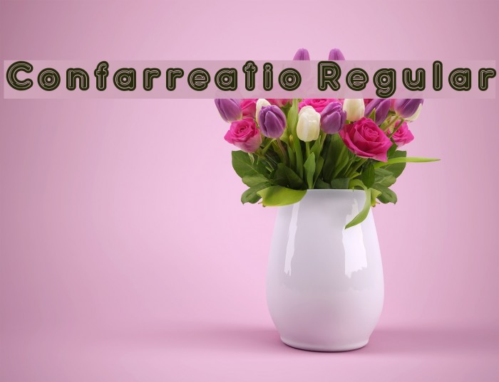Confarreatio Regular Font examples