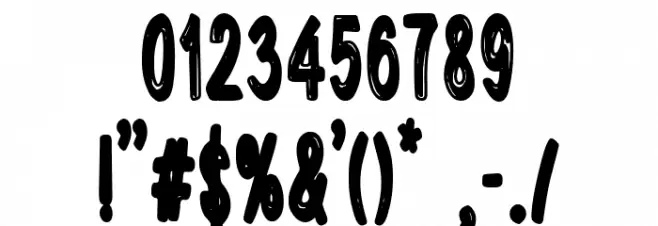 Confesionario Font OTHER CHARS