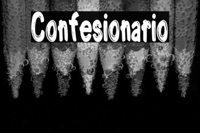 Confesionario Font examples