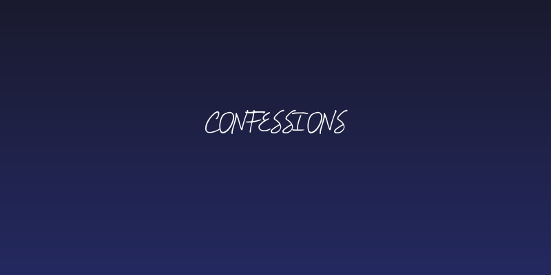 Confessions Social Header