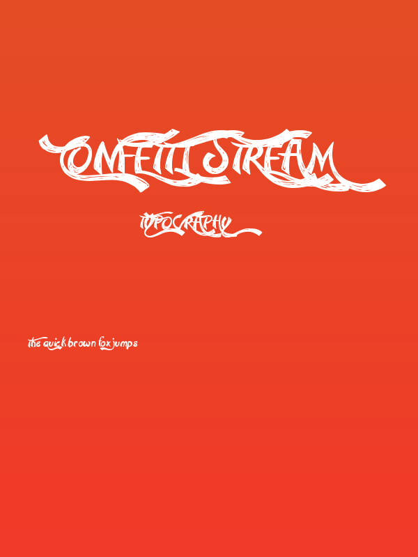 Confetti Stream Poster